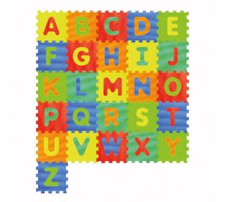 Alfombra Puzzle Letras EVA