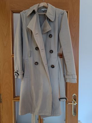 Gabardina Beige Talla XL