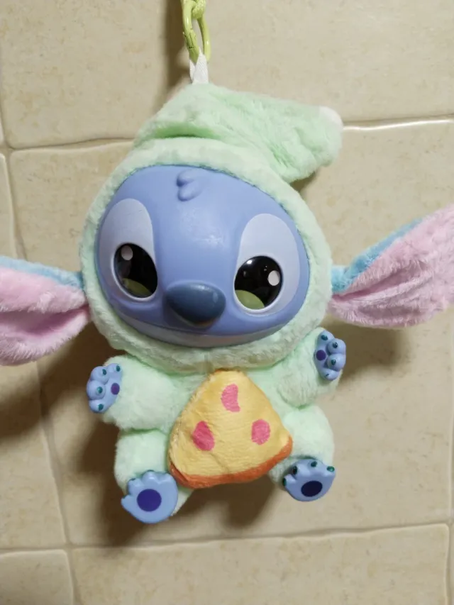 Labubu Stitch Pizza Peluche