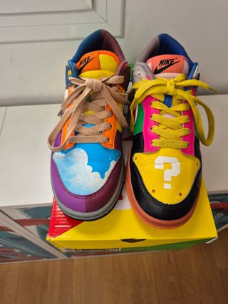 Zapatillas Nike Súper Mario Bros Multicolor