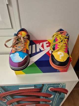 Zapatillas Nike Súper Mario Bros Multicolor