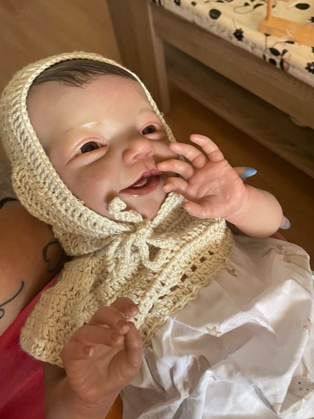 Muñeca Reborn en proceso 