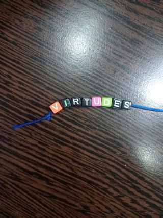 Pulsera de Nombre VIRTUDES