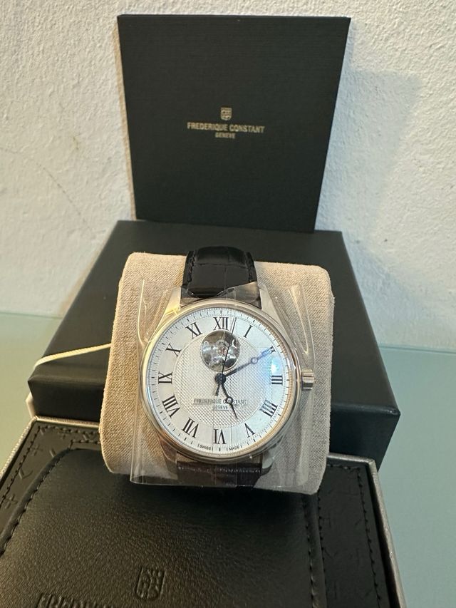 Reloj Frederique Constant Automático Esfera Blanca