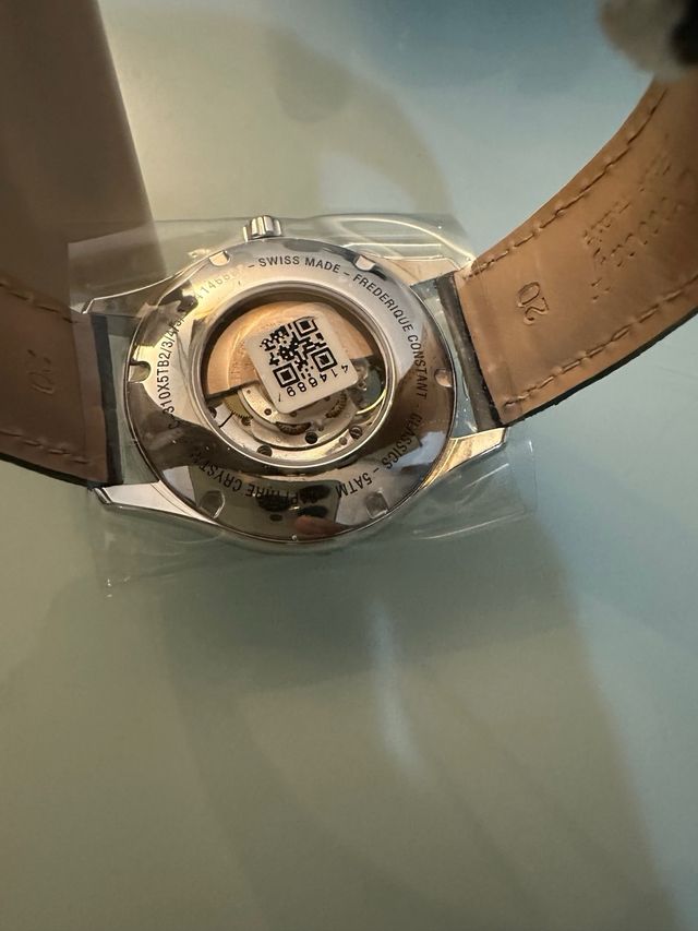 Reloj Frederique Constant Automático Esfera Blanca