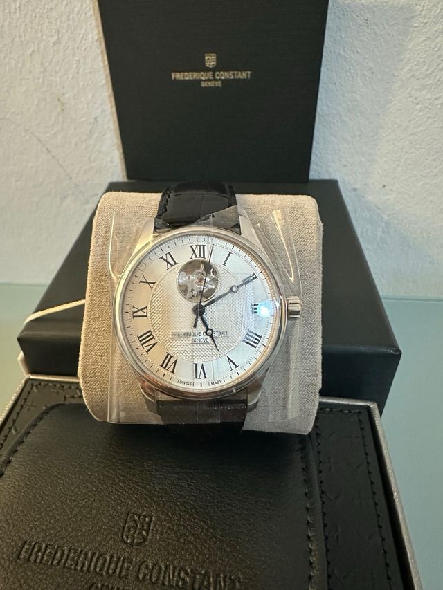 Reloj Frederique Constant Automático Esfera Blanca