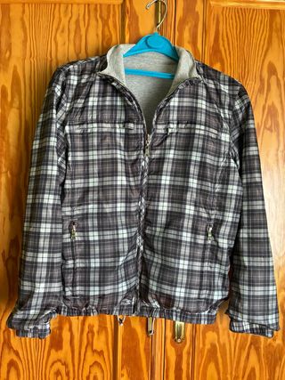Cazadora Zara Impermeable Reversible Talla S