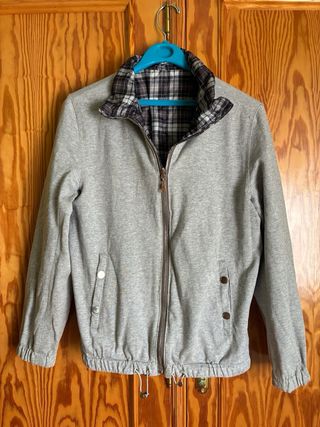 Cazadora Zara Impermeable Reversible Talla S