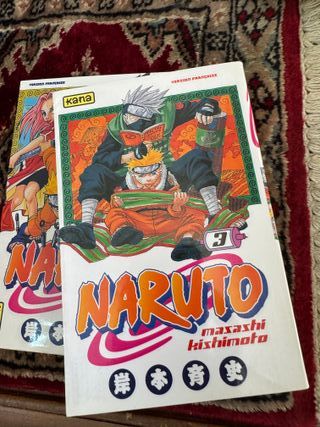Lote 5 manga Naruto Masashi Kushimoto anime japon