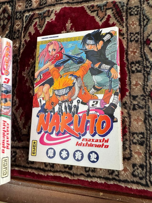 Lote 5 manga Naruto Masashi Kushimoto anime japon