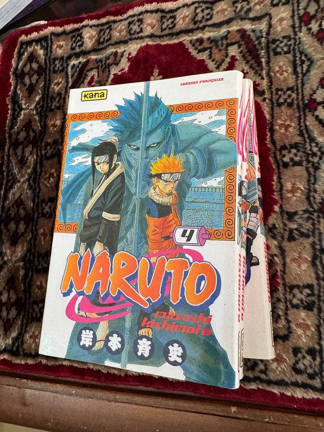 Lote 5 manga Naruto Masashi Kushimoto anime japon