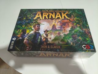 Arnak Juego de Mesa + Exp. Líderes + Inserto