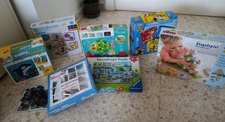 Lote de 7 juegos infantiles educativos