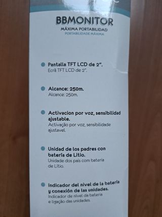 Cámara Vigilabebés BB Monitor
