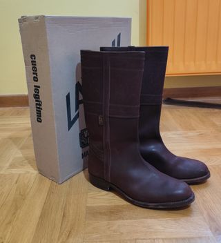 Botas Camperas Valverde del Camino altas piel