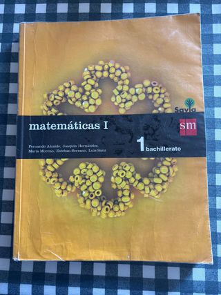 Matemáticas I. 1 Bachillerato. Savia