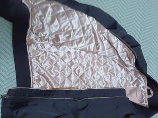 Cazadora Bomber Mujer Negra