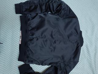 Cazadora Bomber Mujer Negra