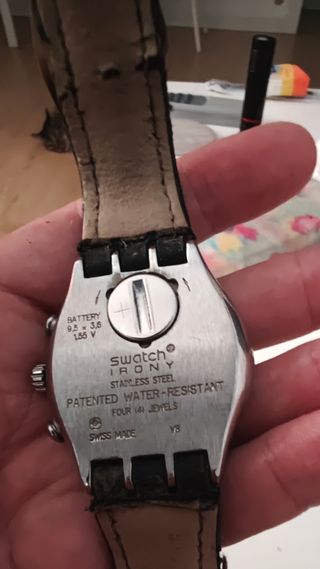 Swatch Irony 2003 Aluminio Plata
