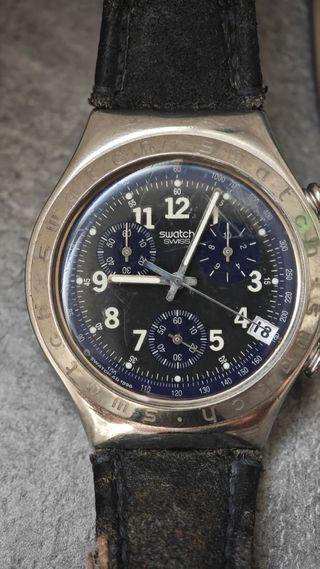 Swatch Irony 2003 Aluminio Plata