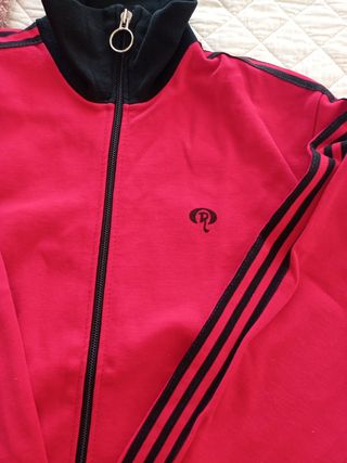 Chaqueta Vintage Roja y Negra