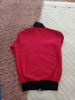 Chaqueta Vintage Roja y Negra