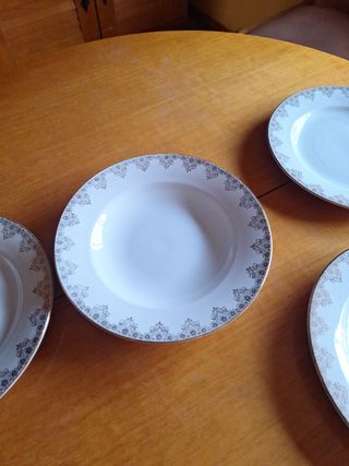Platos Royal China Vigo - 4 unidades