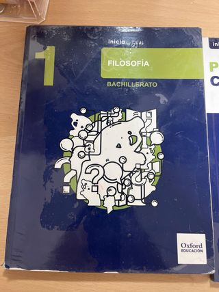 Inicia Filosofía 1.º Bachillerato. Libro del al...