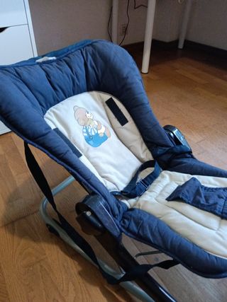 Hamaca para bebé con diseño de oso