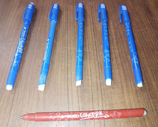 Penne cancellabili by  Tratto.