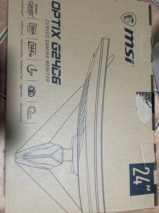 Monitor MSI Optix G24C6 24 Curvo 144Hz