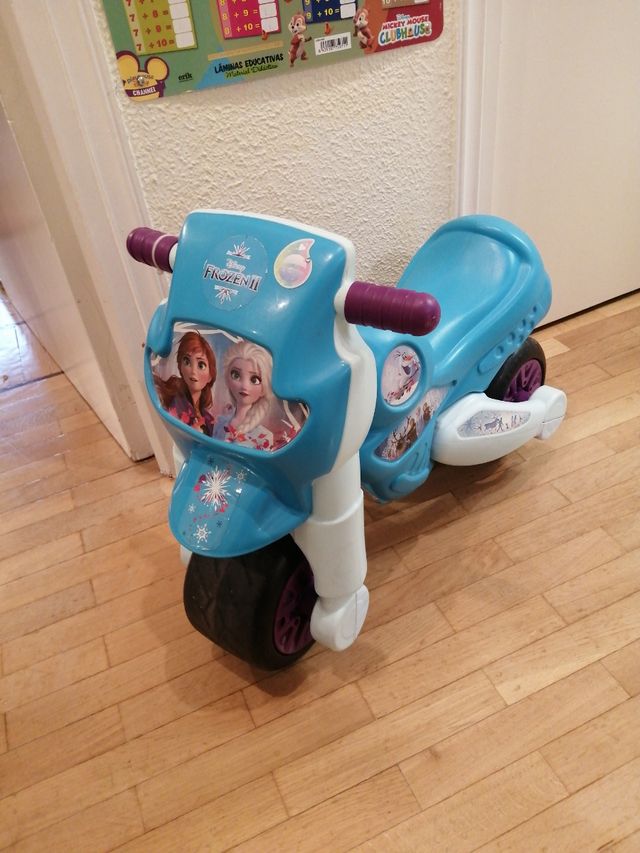 Moto infantil Frozen Disney
