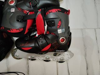 Patines en línea Oxelo con protecciones