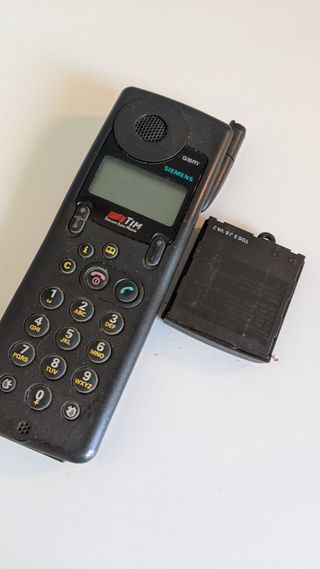 Siemens S6 Telefono Vintage GSM Nero