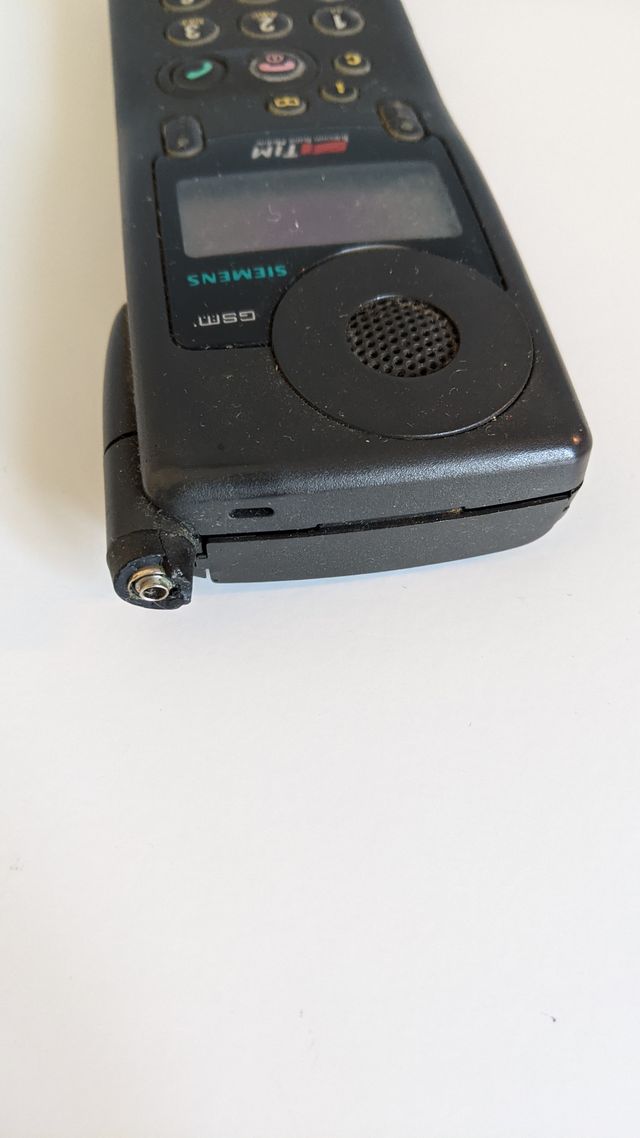 Siemens S6 Telefono Vintage GSM Nero