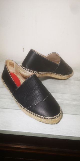 Alpargatas Carolina Herrera 
CH Mujer Talla 38