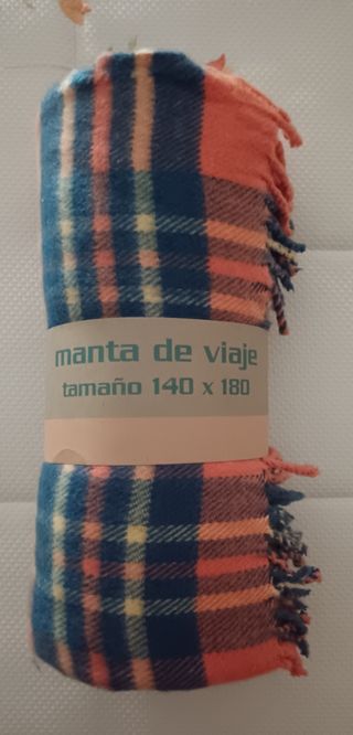 Manta de viaje 140x180
