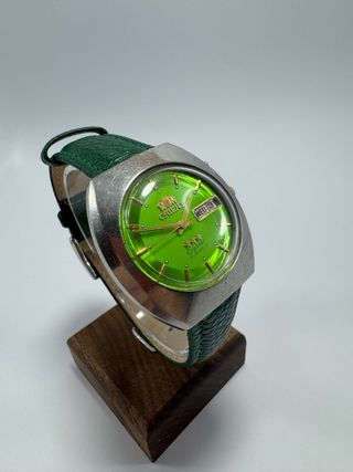 Reloj Orient 3 Star Vintage Automático Verde