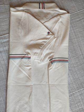 Camiseta Polo Tommy Hilfiger Blanca Talla M