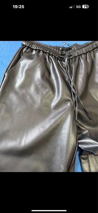 Pantalones anchos negros