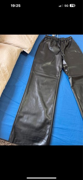 Pantalones anchos negros