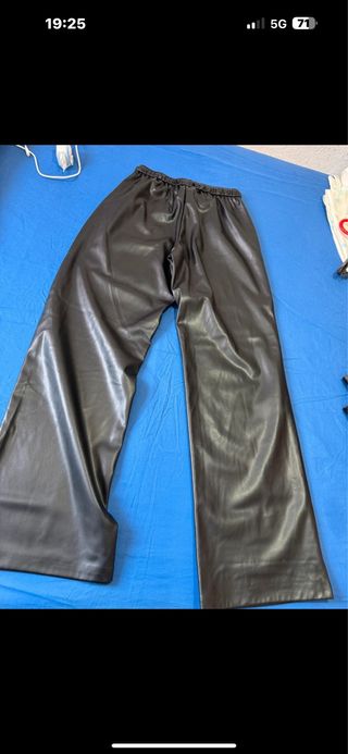 Pantalones anchos negros