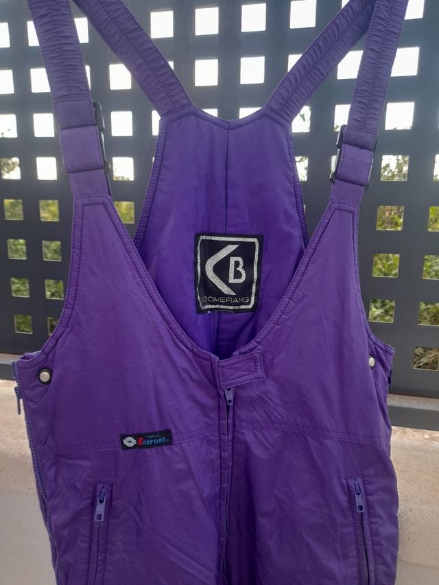 Peto de esquí morado