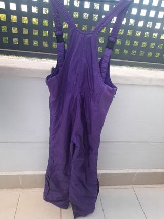 Peto de esquí morado