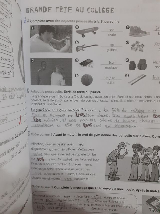 PARACHUTE 2 PACK CAHIER D'EXERCICES