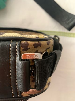 Mini Bolso Tous estampado leopardo
