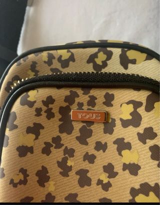 Mini Bolso Tous estampado leopardo
