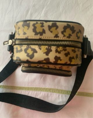 Mini Bolso Tous estampado leopardo
