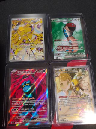 Pack Cartas Pokémon Joltik, Orthworm, Ribombee Ly