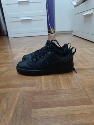 Zapatillas Nike Court Borough Unisex Negras